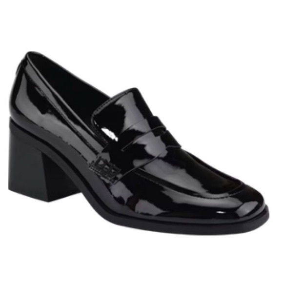 Alfani Shoes - Alfani step n flex Patent leather heeled loafers